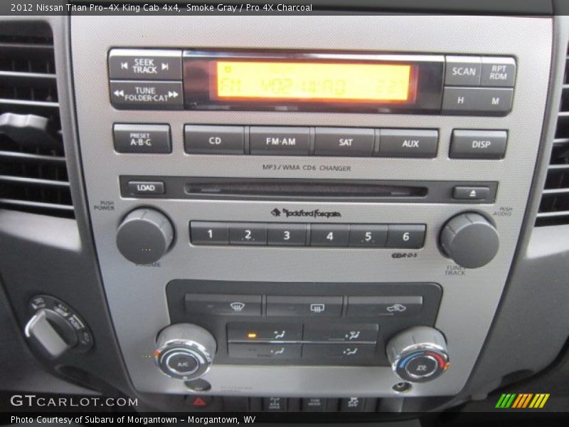 Smoke Gray / Pro 4X Charcoal 2012 Nissan Titan Pro-4X King Cab 4x4