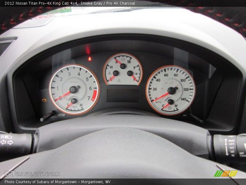 Smoke Gray / Pro 4X Charcoal 2012 Nissan Titan Pro-4X King Cab 4x4