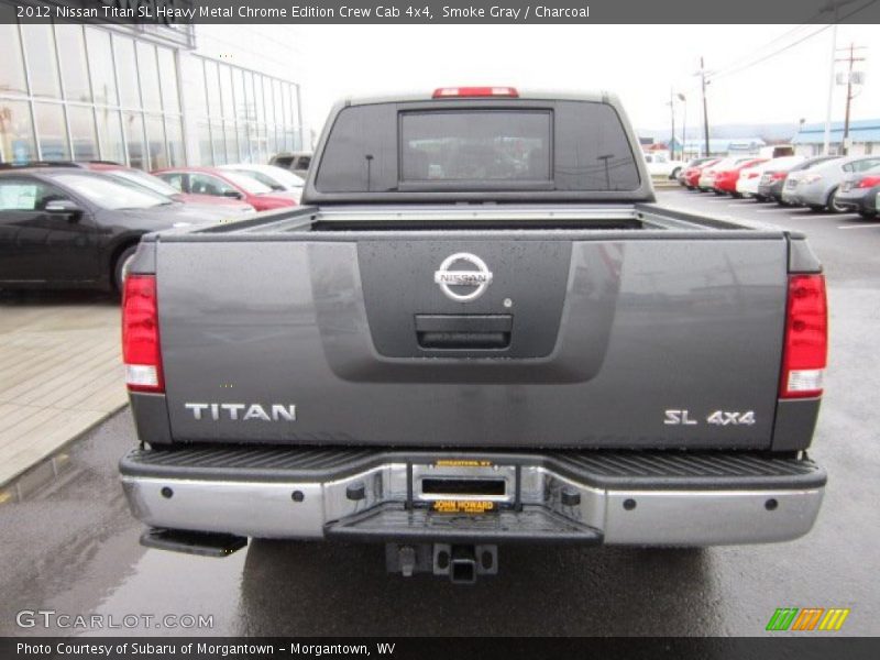 Smoke Gray / Charcoal 2012 Nissan Titan SL Heavy Metal Chrome Edition Crew Cab 4x4