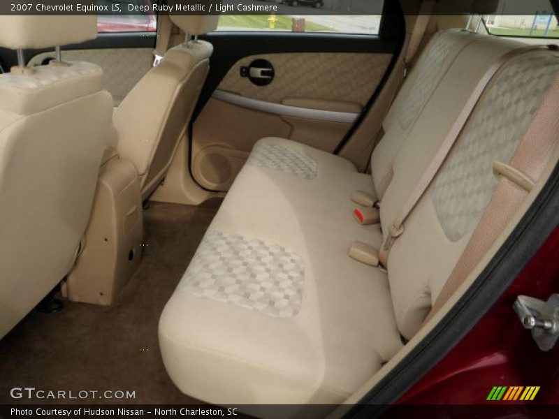 Deep Ruby Metallic / Light Cashmere 2007 Chevrolet Equinox LS