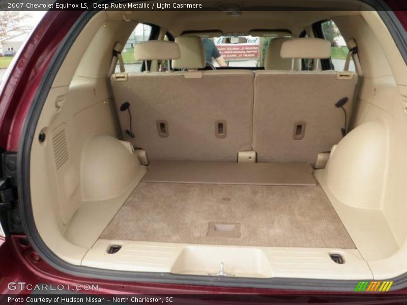 Deep Ruby Metallic / Light Cashmere 2007 Chevrolet Equinox LS