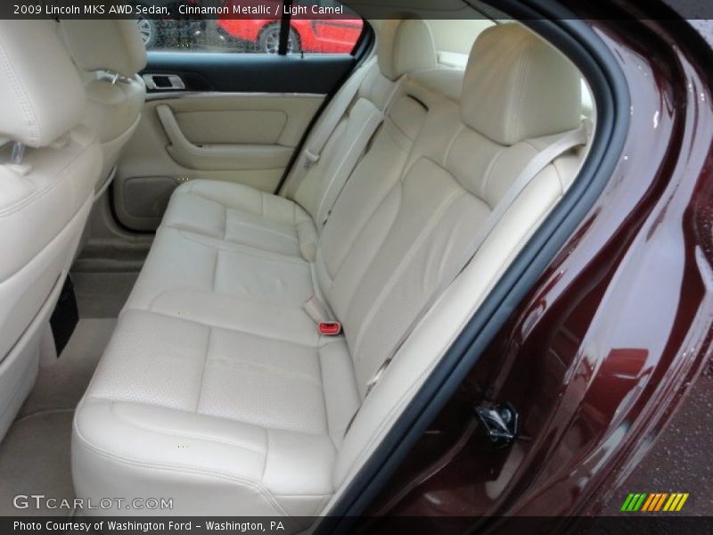 Cinnamon Metallic / Light Camel 2009 Lincoln MKS AWD Sedan