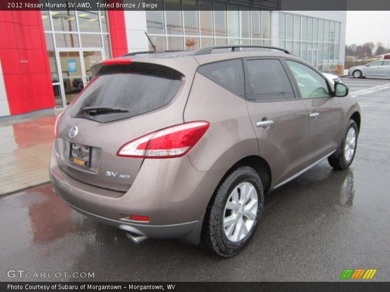 Tinted Bronze / Beige 2012 Nissan Murano SV AWD