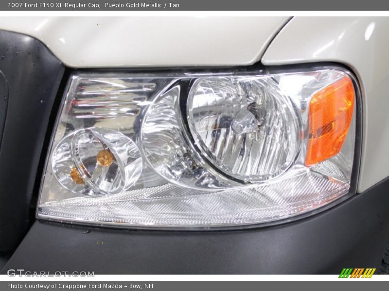 Pueblo Gold Metallic / Tan 2007 Ford F150 XL Regular Cab