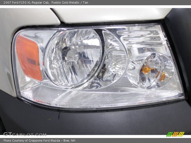 Pueblo Gold Metallic / Tan 2007 Ford F150 XL Regular Cab