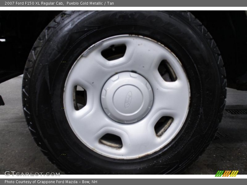Pueblo Gold Metallic / Tan 2007 Ford F150 XL Regular Cab