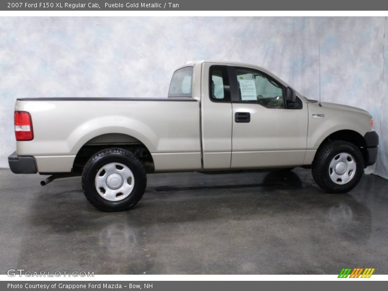 Pueblo Gold Metallic / Tan 2007 Ford F150 XL Regular Cab
