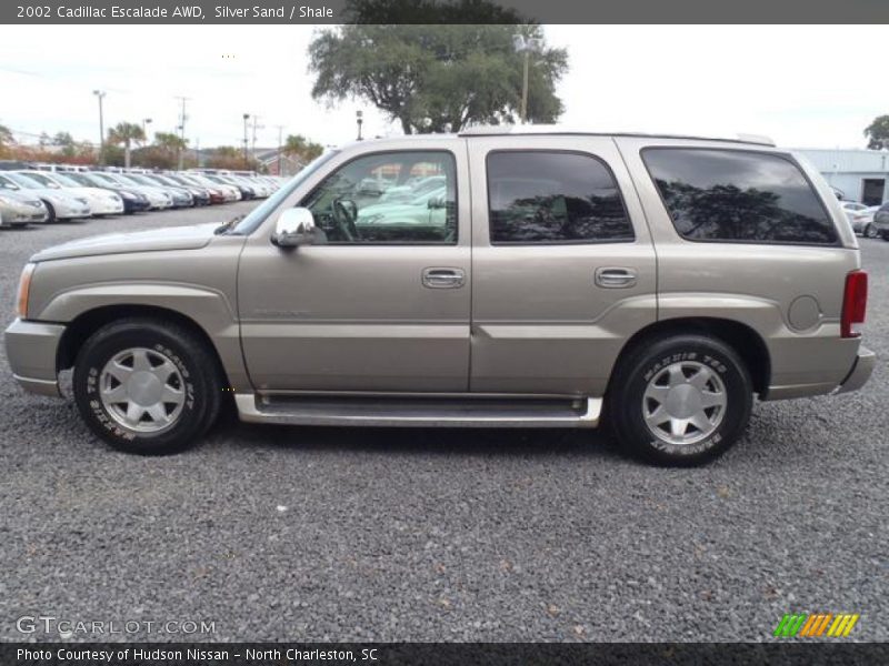 Silver Sand / Shale 2002 Cadillac Escalade AWD