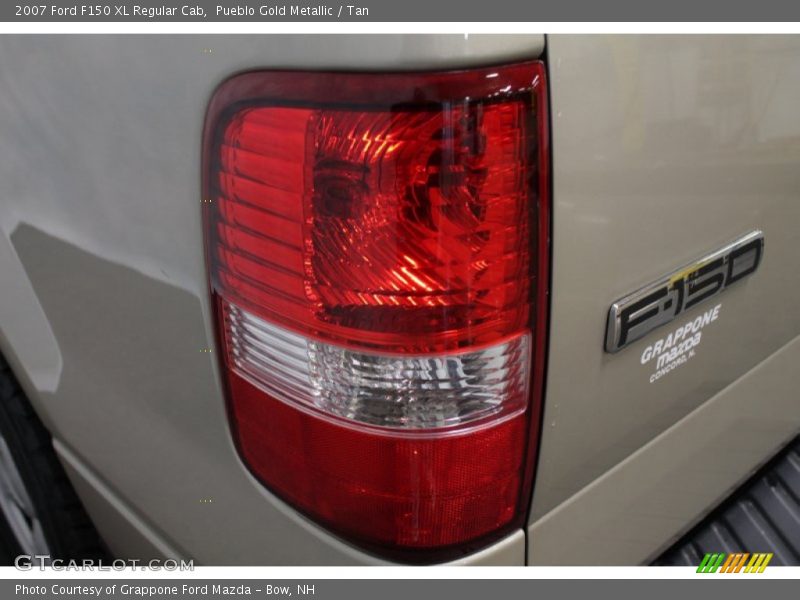 Pueblo Gold Metallic / Tan 2007 Ford F150 XL Regular Cab