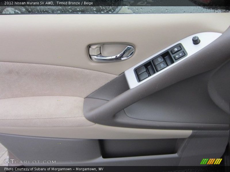Tinted Bronze / Beige 2012 Nissan Murano SV AWD