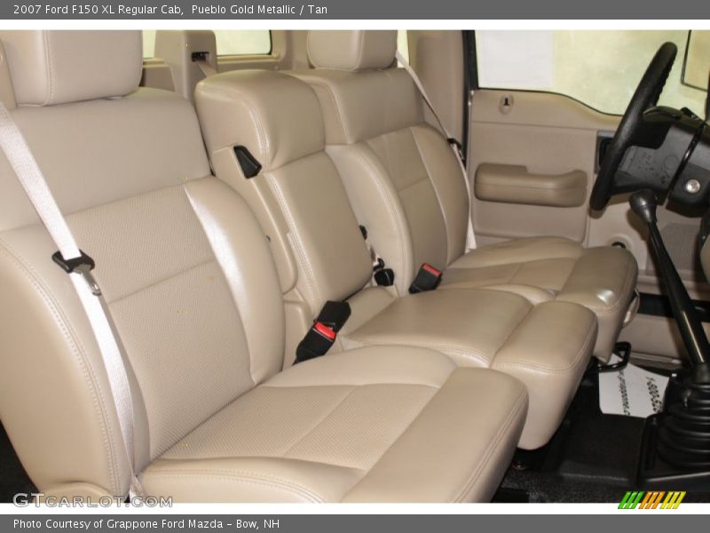 Pueblo Gold Metallic / Tan 2007 Ford F150 XL Regular Cab