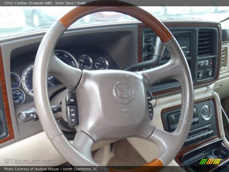 Silver Sand / Shale 2002 Cadillac Escalade AWD