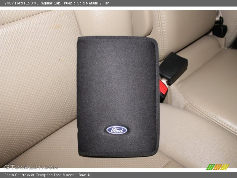 Pueblo Gold Metallic / Tan 2007 Ford F150 XL Regular Cab