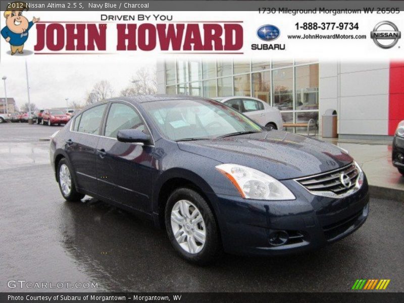 Navy Blue / Charcoal 2012 Nissan Altima 2.5 S