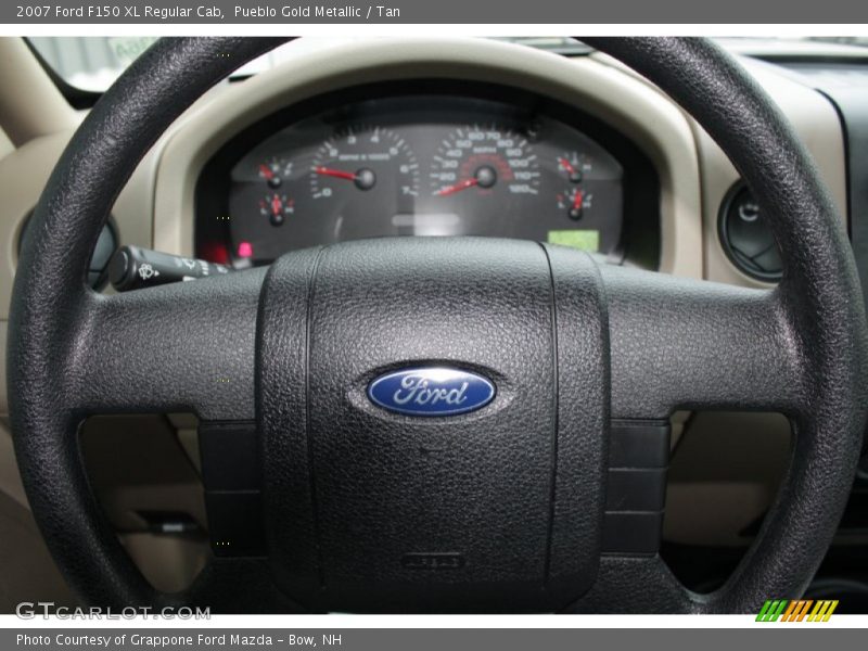 Pueblo Gold Metallic / Tan 2007 Ford F150 XL Regular Cab
