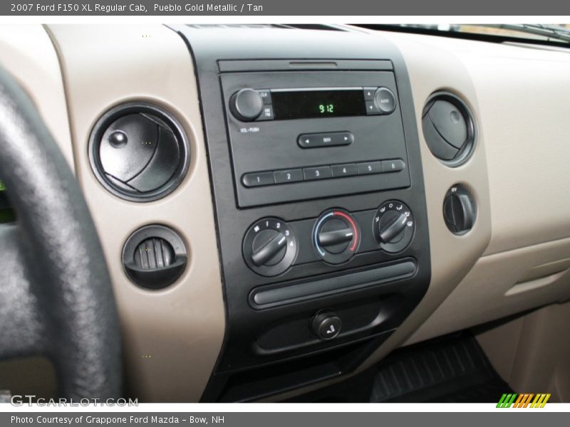 Pueblo Gold Metallic / Tan 2007 Ford F150 XL Regular Cab
