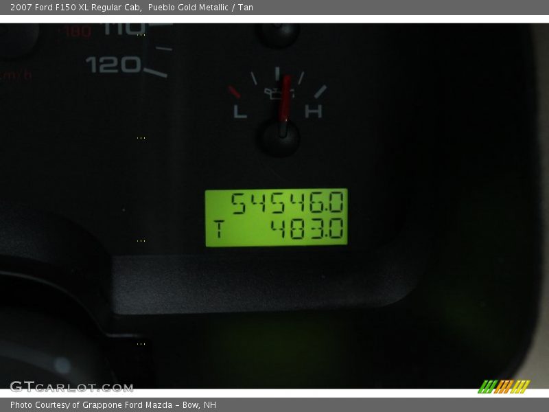 Pueblo Gold Metallic / Tan 2007 Ford F150 XL Regular Cab