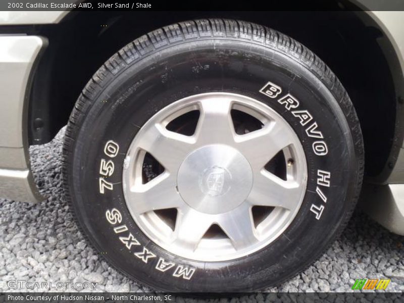Silver Sand / Shale 2002 Cadillac Escalade AWD