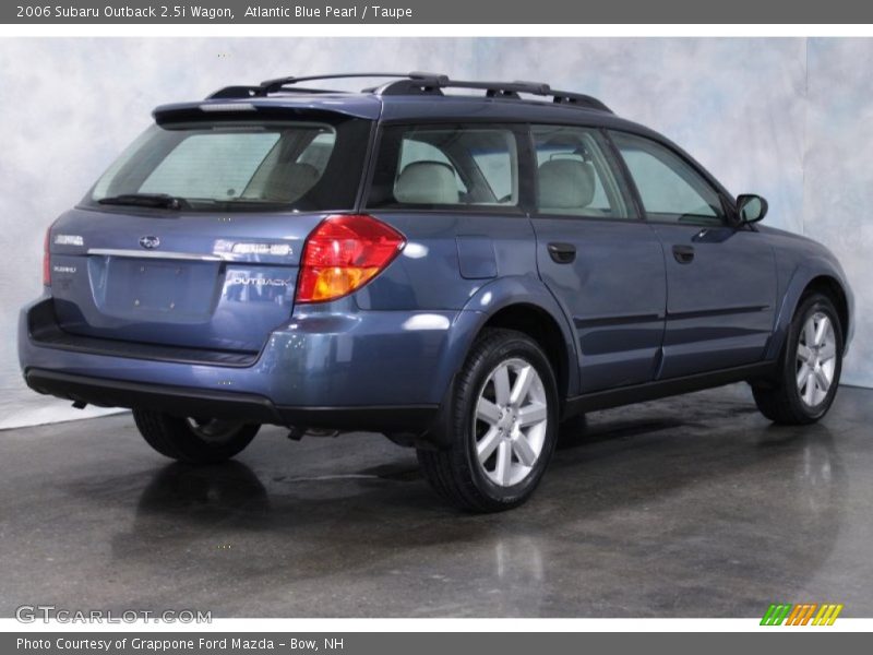 Atlantic Blue Pearl / Taupe 2006 Subaru Outback 2.5i Wagon