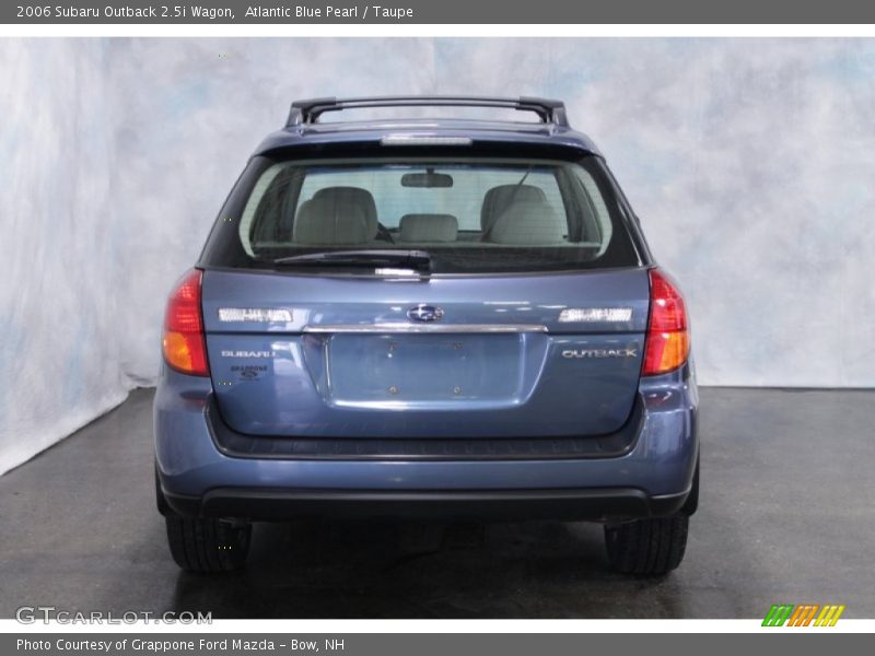 Atlantic Blue Pearl / Taupe 2006 Subaru Outback 2.5i Wagon