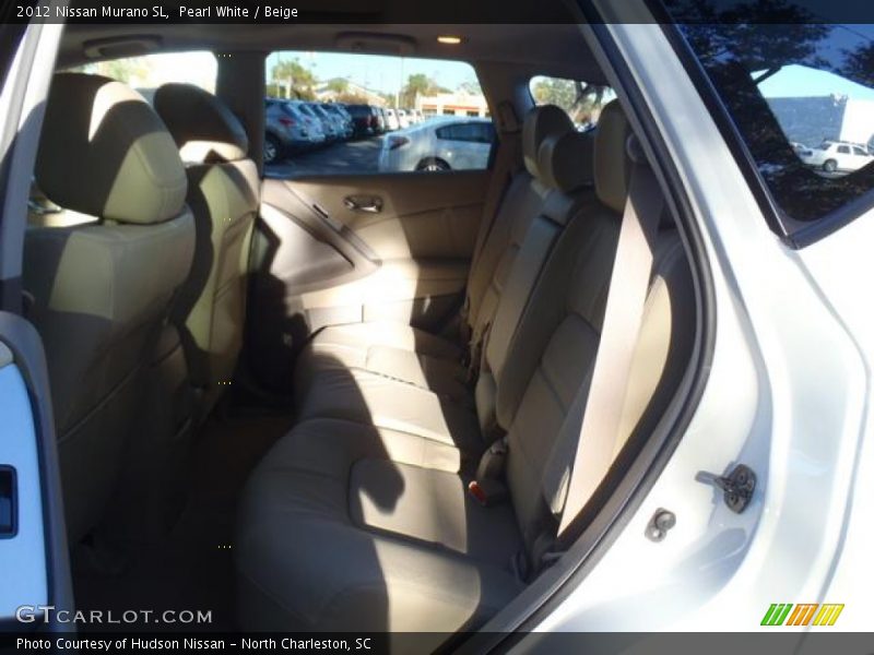 Pearl White / Beige 2012 Nissan Murano SL