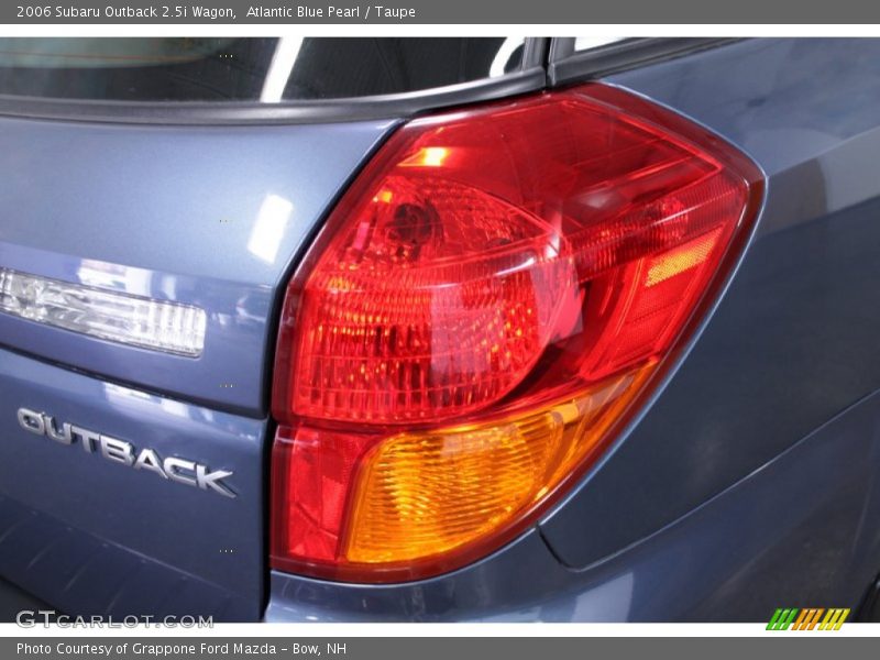 Atlantic Blue Pearl / Taupe 2006 Subaru Outback 2.5i Wagon
