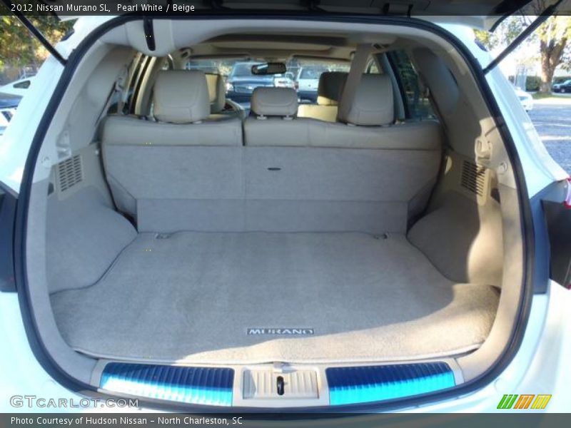 Pearl White / Beige 2012 Nissan Murano SL