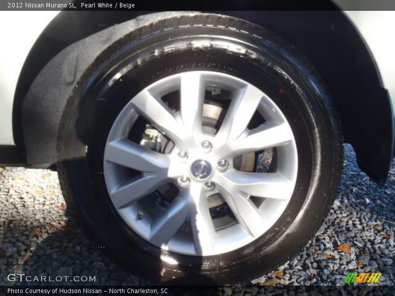 Pearl White / Beige 2012 Nissan Murano SL