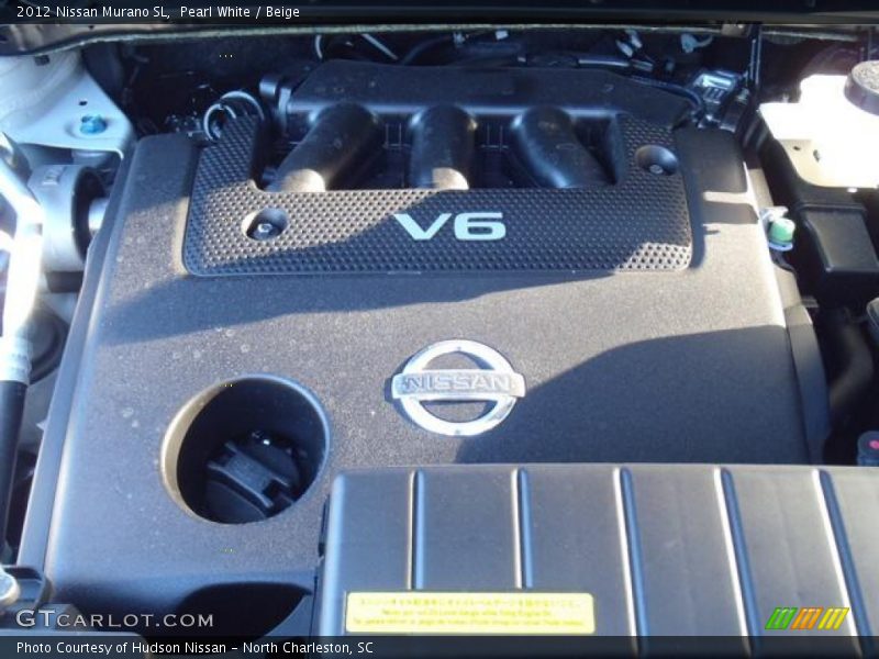 Pearl White / Beige 2012 Nissan Murano SL