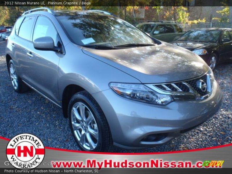 Platinum Graphite / Beige 2012 Nissan Murano LE