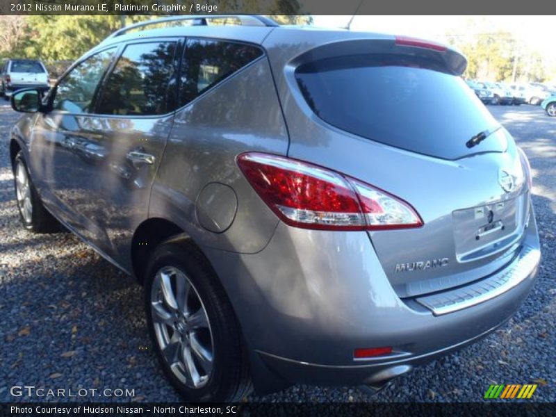 Platinum Graphite / Beige 2012 Nissan Murano LE