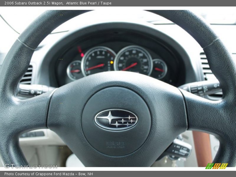 Atlantic Blue Pearl / Taupe 2006 Subaru Outback 2.5i Wagon