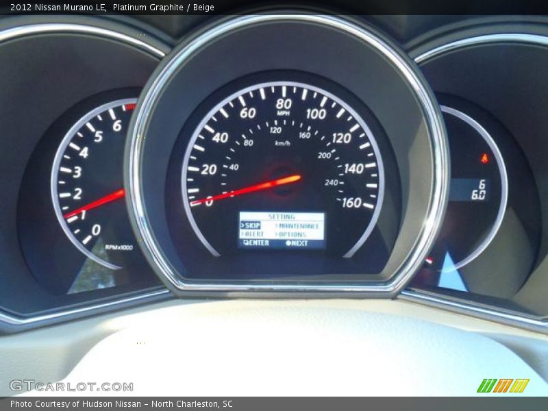 Platinum Graphite / Beige 2012 Nissan Murano LE