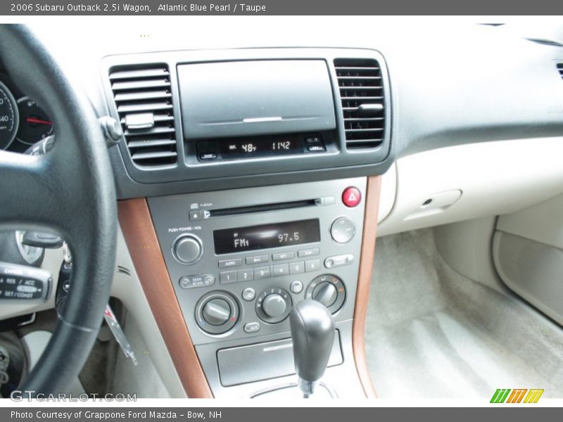 Atlantic Blue Pearl / Taupe 2006 Subaru Outback 2.5i Wagon