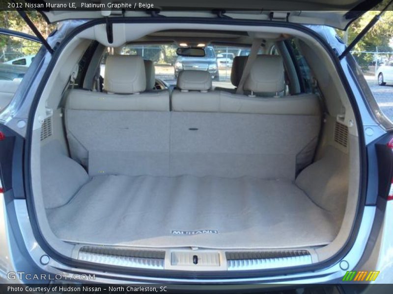 Platinum Graphite / Beige 2012 Nissan Murano LE