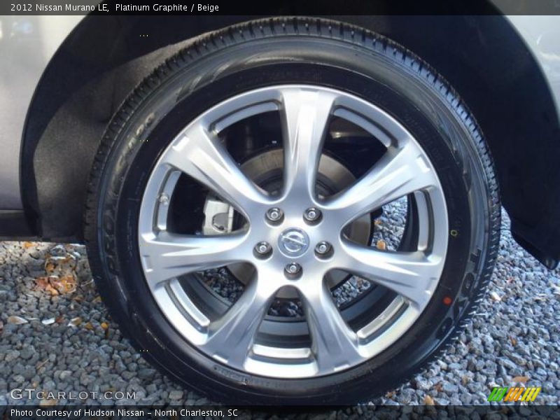 Platinum Graphite / Beige 2012 Nissan Murano LE