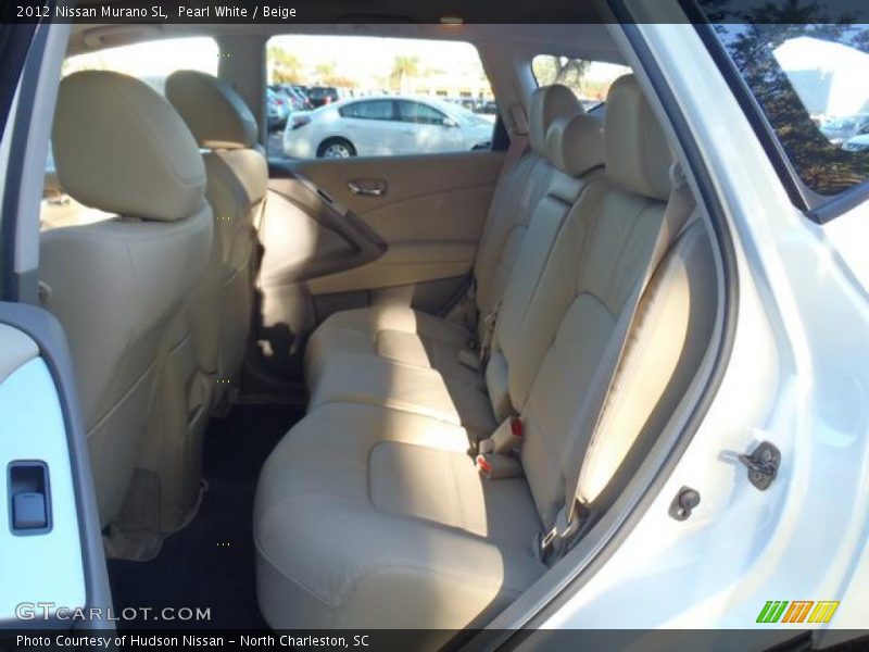 Pearl White / Beige 2012 Nissan Murano SL
