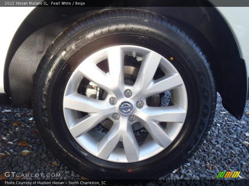 Pearl White / Beige 2012 Nissan Murano SL