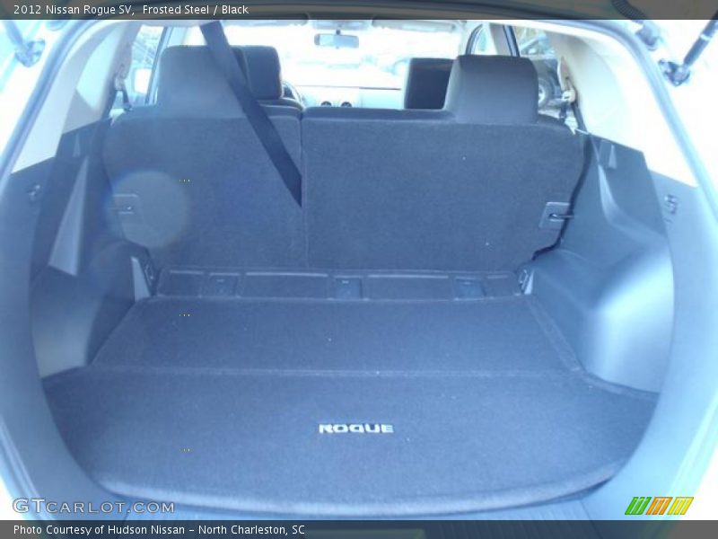 Frosted Steel / Black 2012 Nissan Rogue SV