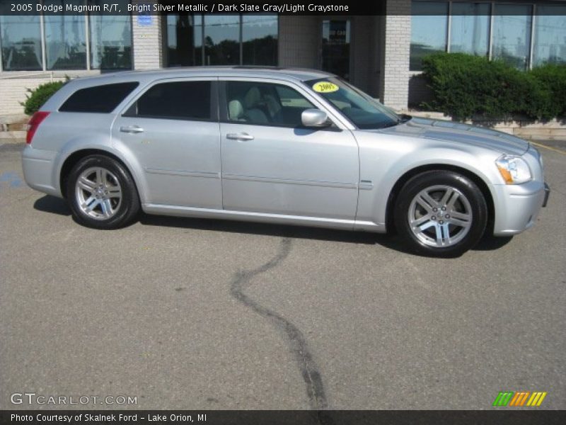 Bright Silver Metallic / Dark Slate Gray/Light Graystone 2005 Dodge Magnum R/T