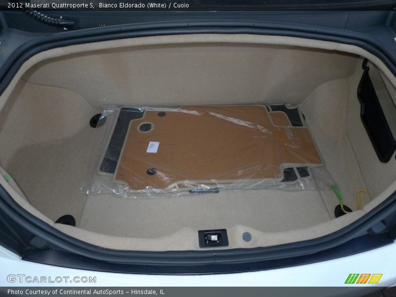  2012 Quattroporte S Trunk