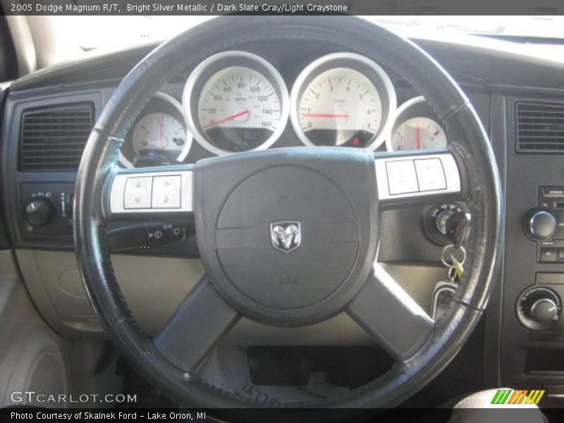 Bright Silver Metallic / Dark Slate Gray/Light Graystone 2005 Dodge Magnum R/T