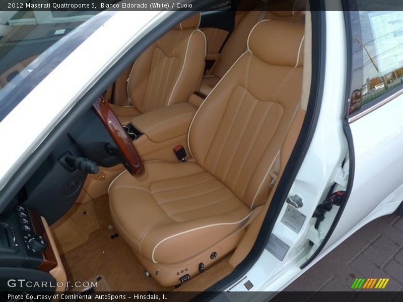  2012 Quattroporte S Cuoio Interior