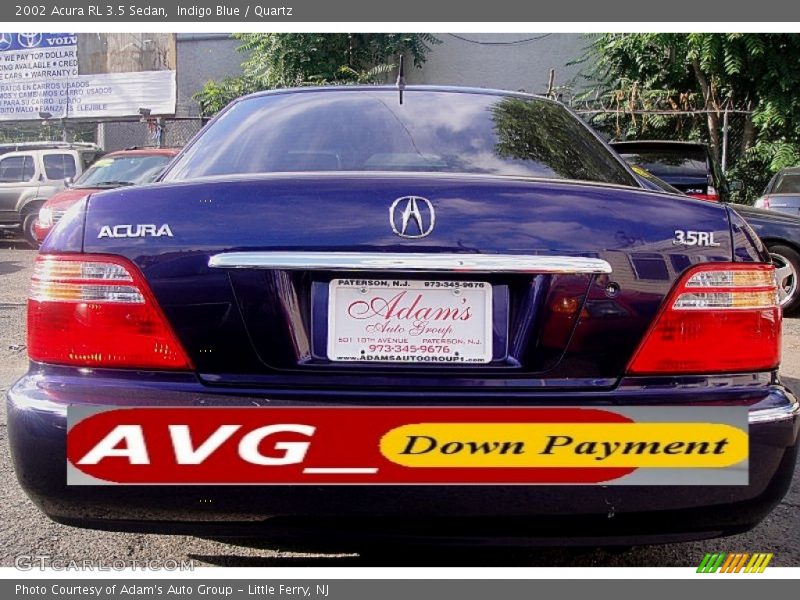 Indigo Blue / Quartz 2002 Acura RL 3.5 Sedan