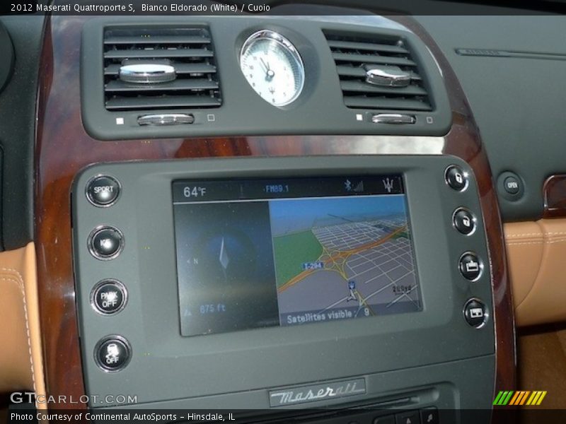 Navigation of 2012 Quattroporte S