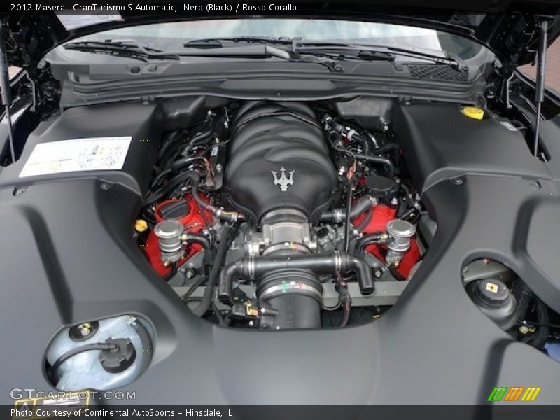  2012 GranTurismo S Automatic Engine - 4.7 Liter DOHC 32-Valve VVT V8