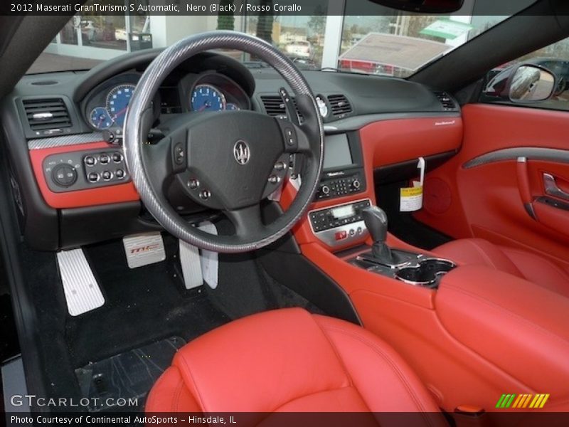 Rosso Corallo Interior - 2012 GranTurismo S Automatic 