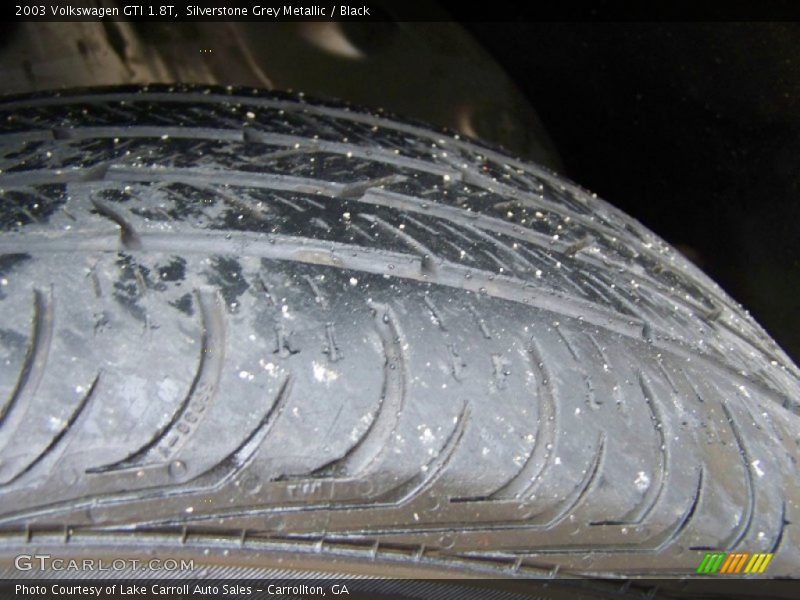 Silverstone Grey Metallic / Black 2003 Volkswagen GTI 1.8T