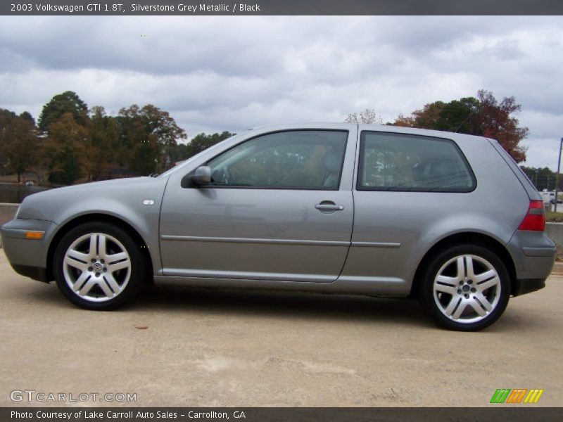 Silverstone Grey Metallic / Black 2003 Volkswagen GTI 1.8T