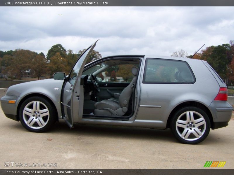Silverstone Grey Metallic / Black 2003 Volkswagen GTI 1.8T